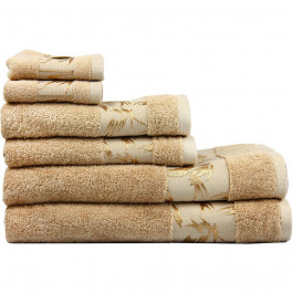 Maisonette Махровое полотенце Bamboo 76х152 Бежевый (8699965120735)
