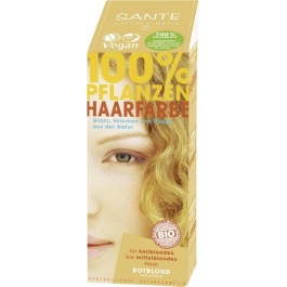 Sante Био-краска-порошок для волос  растительная Клубничный Блонд/Strawberry Blonde 100 г (4025089041801)