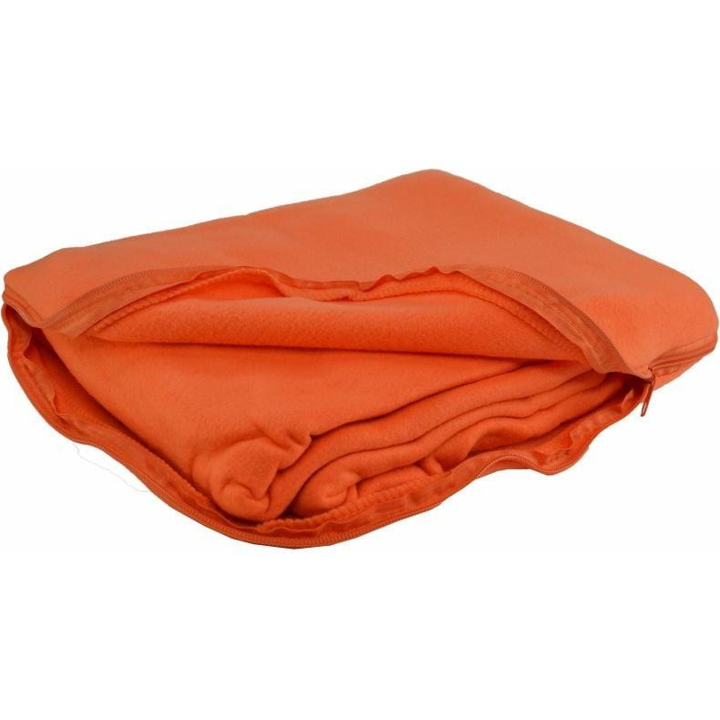 Bergamo Плед-подушка  Mild флісовий оранжевий (202312pl-06) - зображення 1