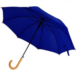 Bergamo Зонт-трость  PROMO полуавтомат синий (45100-4)