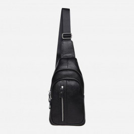 Laras Мужская сумка-слинг кожаная  K105055 Black (ROZ6300004224)