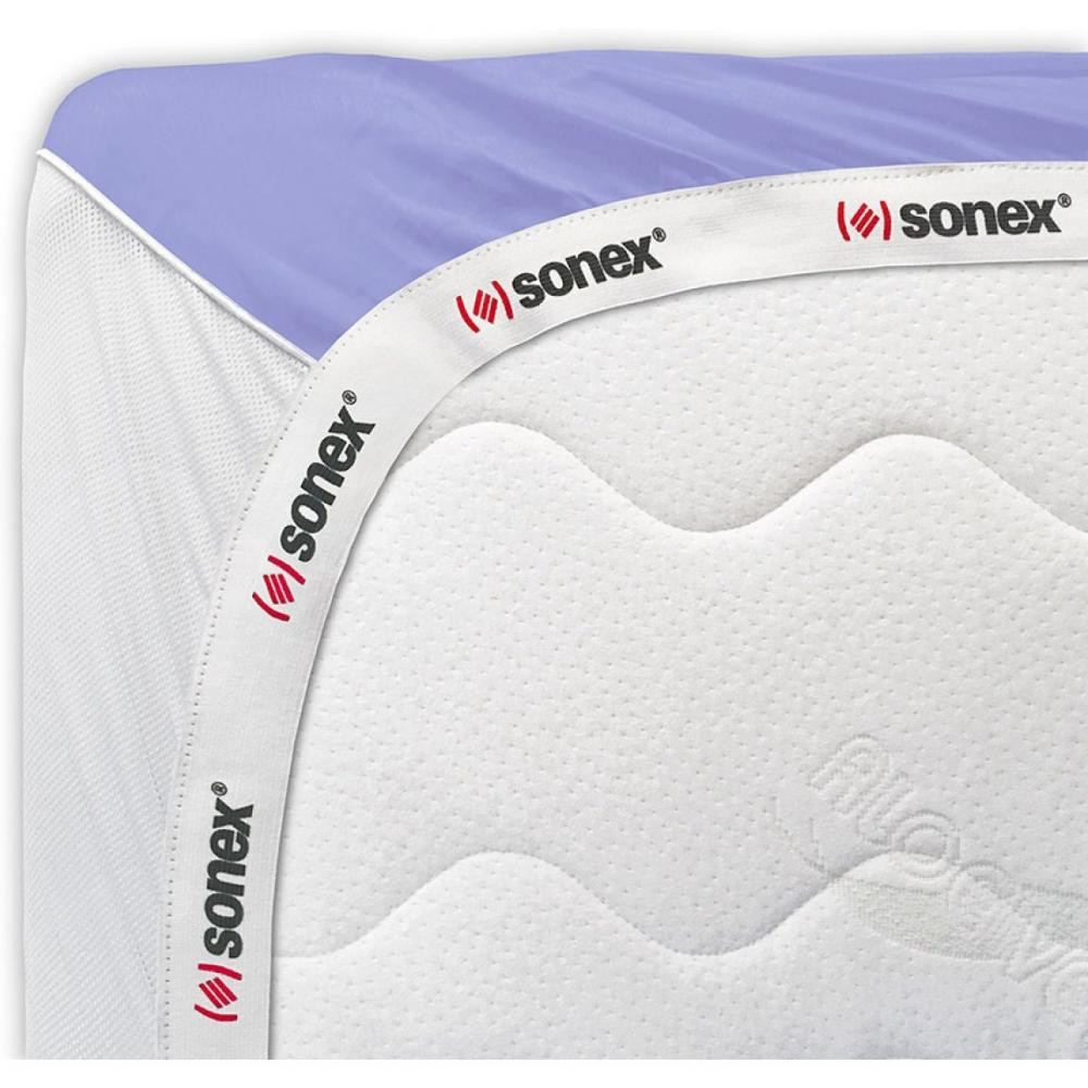 Sonex Простынь резинке Aero 90х200x25 см Gentle Lavender (SO102310) - зображення 1