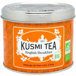 Kusmi Tea Чай чорний  English Breakfast Англійський сніданок органічний 100г (3585810081571)