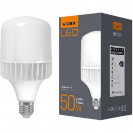 VIDEX LED A118 50W E27 5000K 220V (VL-A118-50275)
