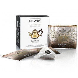 Newby Черный чай Эрл Грей в пирамидках 15 шт (600060A)