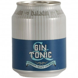 Baladin Напій слабоалкогольний  Gin Tonic, 6,7%, 0,237 л, з/б (8032942290364)