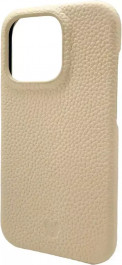   iLera NAPA Leather Case 1.0 для Apple iPhone 15 Pro Lady Beige (iLNPCS1015PrLB)