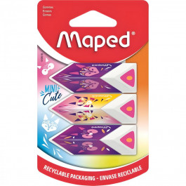 Maped Набір гумок  Mini Cute 3 шт (MP.119518)