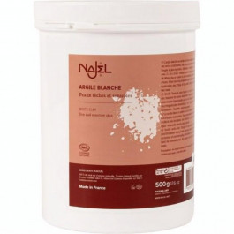 Najel Порошок белой глины  для сухой чувствительной кожи 500 г (3760061222335)