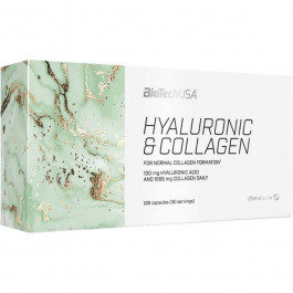 BiotechUSA Hyaluronic & Collagen 120 капсул (5999076249008)