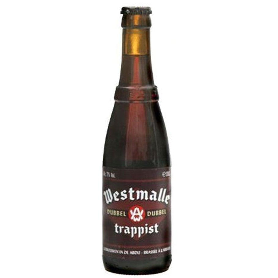 Westmalle Пиво  trappist Dubbel темне фільтроване, 0,33 л (5412343152332) - зображення 1