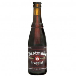Westmalle Пиво  trappist Dubbel темне фільтроване, 0,33 л (5412343152332)