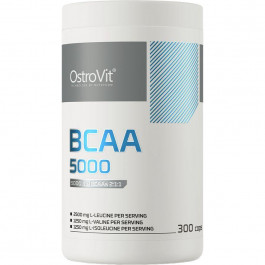 OstroVit BCAA 5000 mg 300 caps /60 servings/