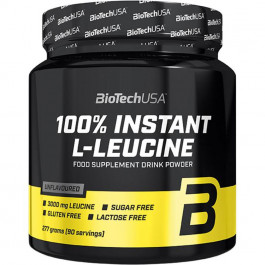BiotechUSA 100% Instant L-Leucine 277 g /90 servings/