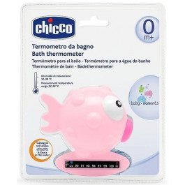 Chicco Термометр для ванной Рыбка, розовый (06564.10)
