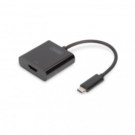 Digitus USB-C - HDMI Black (DA-70852)