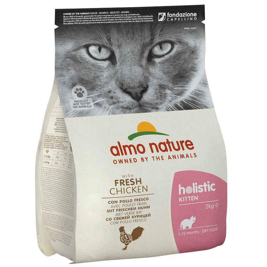 Almo Nature Holistic Kitten Fresh Meat Chicken 2 кг (8001154121698) - зображення 1