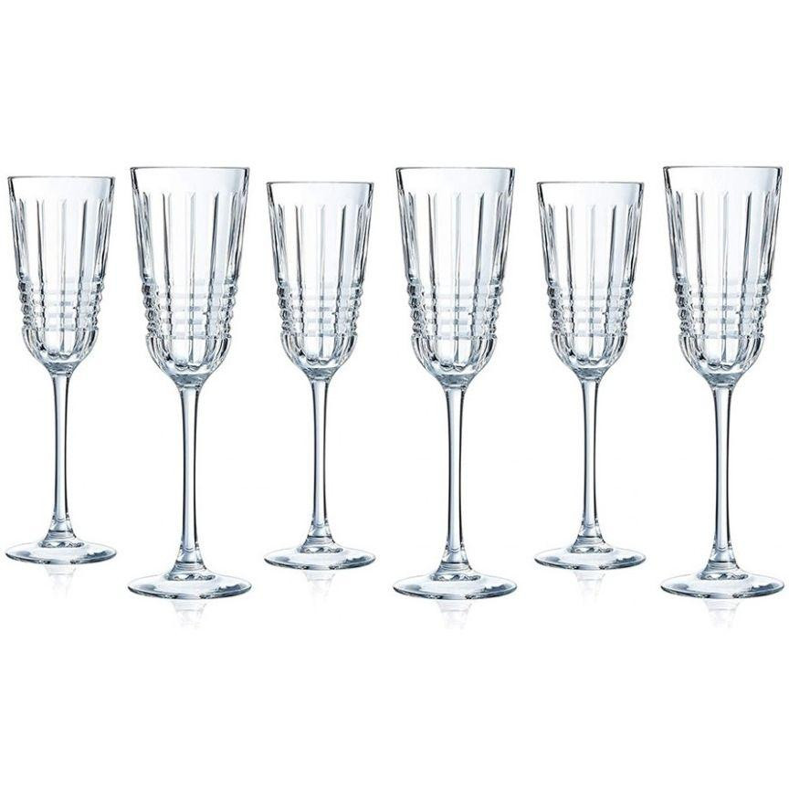 Cristal D’Arques Набір келихів для шампанського Rendez-Vous 170мл Q4351 - зображення 1