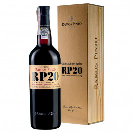 Ramos Pinto Вино  Tawny 20 Year Old Porto Quinta Bom Retiro, червоне, солодке, 19,5%, 0,75 л (5601332000802)