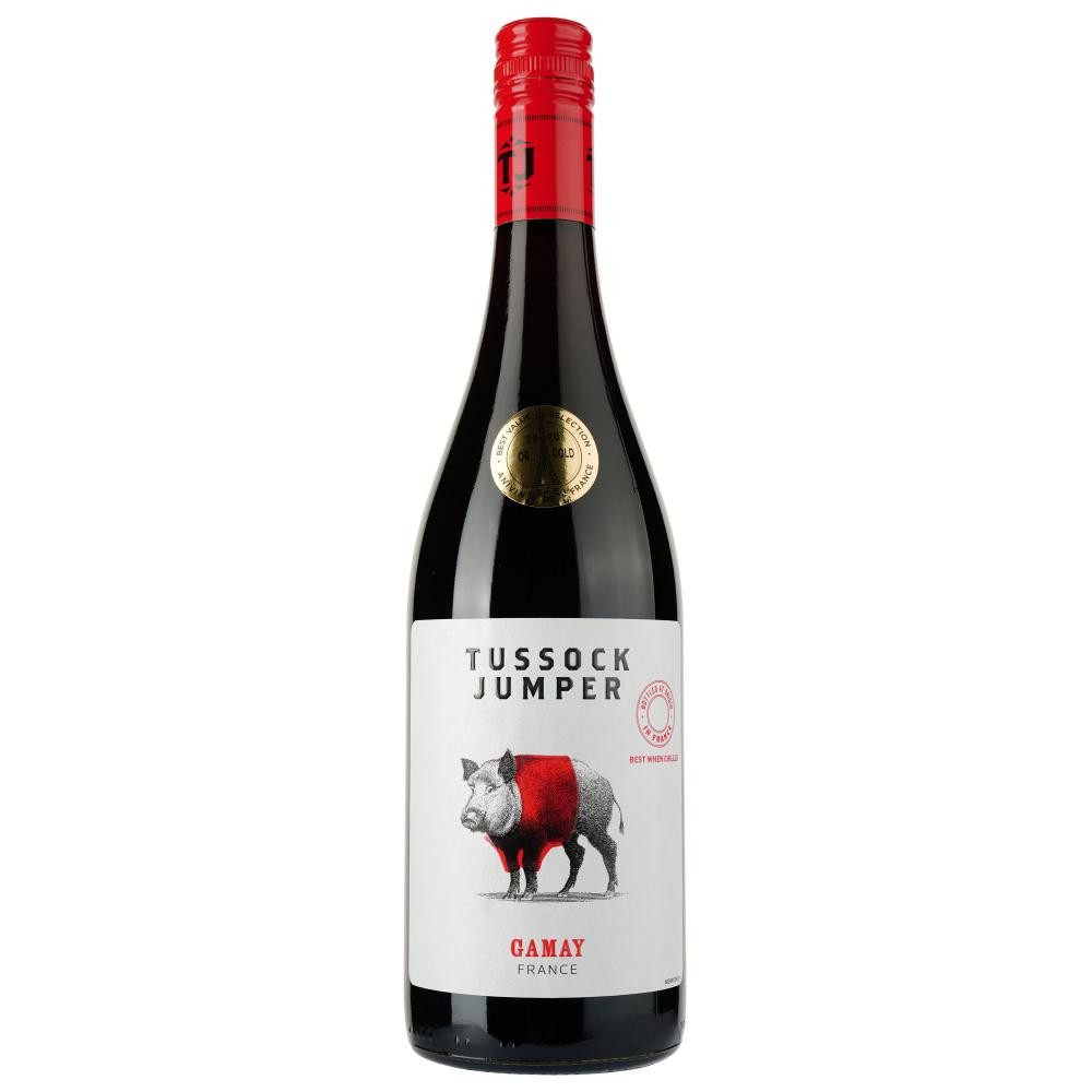 Tussock Jumper Вино  Gamay, червоне, сухе, 0,75 л (3760204540395) - зображення 1