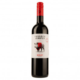 Tussock Jumper Вино  Merlot, червоне, сухе, 0,75 л (3760204540210)