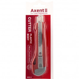 Axent Нож канцелярский , лезвие 18 мм + 2 запасных лезвия (6602-A)