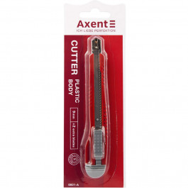 Axent Нож канцелярский , 18 мм, серо-красный (6604-A)