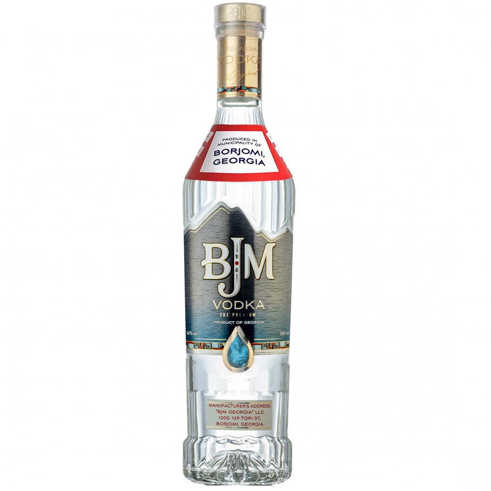 BJM vodka Горілка  0.5л (4860121390017) - зображення 1