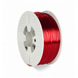 Verbatim PETG 2.85mm, 1кг, Transparent Red (55062)
