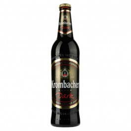 Krombacher Пиво  Dark, темне, фільтроване, 4,7%, 0,5 л (4008287909777)