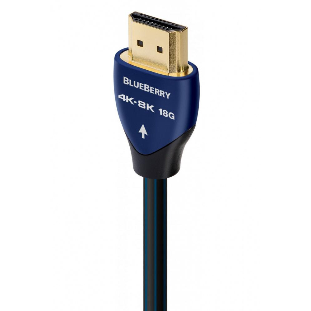 AudioQuest HDMI 18G BlueBerry 2m (HDM18BLUE200) - зображення 1