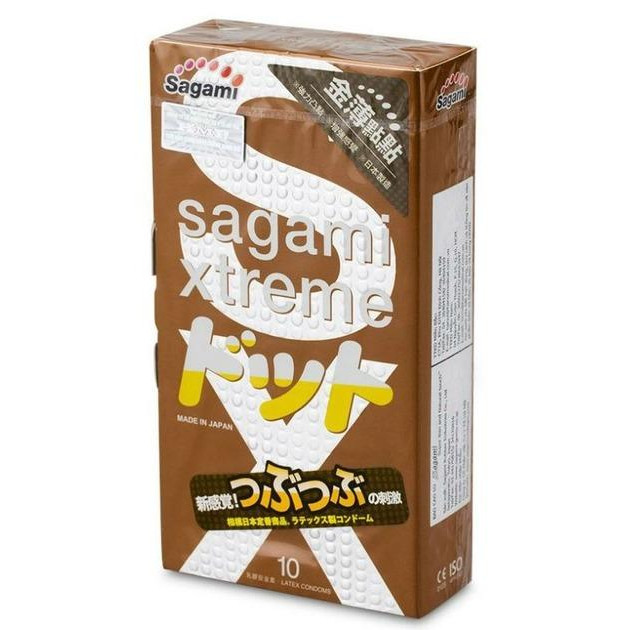 Sagami Супертонкі презервативи Sagami Xtreme Feel UP 10шт (101023) - зображення 1