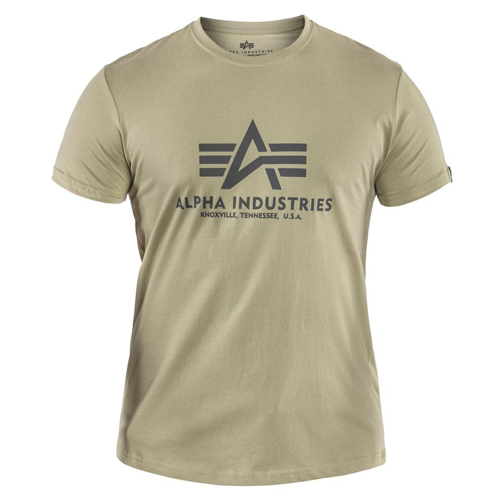 Alpha Industries Футболка T-Shirt  Basic - Light Olive M - зображення 1