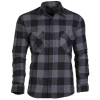 Mil-Tec Сорочка  Flannel Shirt Light - Black/Gray D/R (10939008-904) - зображення 1