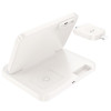 Hoco CQ7 15W 3-in-1 Charging Foldable Desktop Stand White - зображення 3