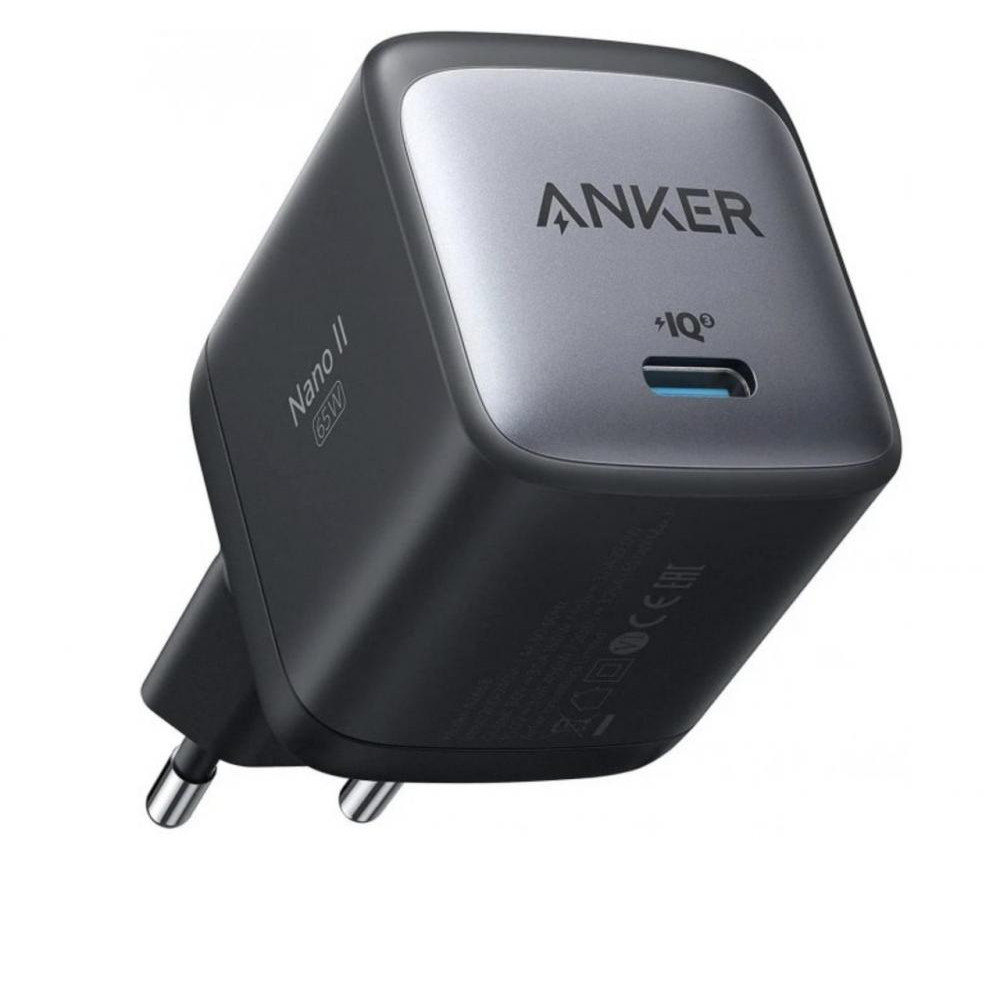 Anker PowerPort 715 Nano II GaN 65W Black (A2663G11) - зображення 1