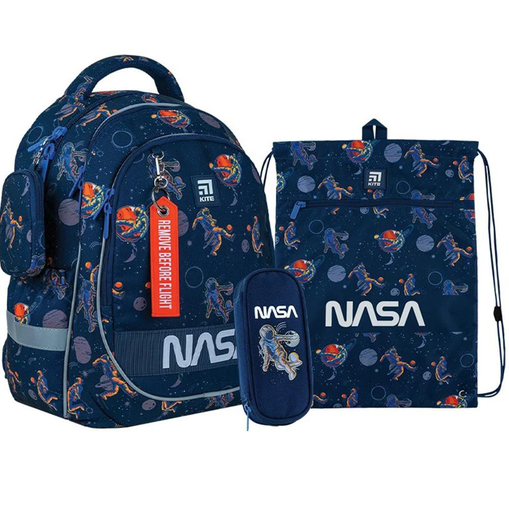 Kite Рюкзак шкільний  NASA 38x28x16 см Принт (NS24-700M) - зображення 1
