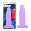 Chisa Novelties Hi-Rubber Chubby Anal Plug Purple (CH30751) - зображення 1