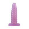 Chisa Novelties Hi-Rubber Chubby Anal Plug Purple (CH30751) - зображення 2