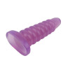 Chisa Novelties Hi-Rubber Chubby Anal Plug Purple (CH30751) - зображення 4