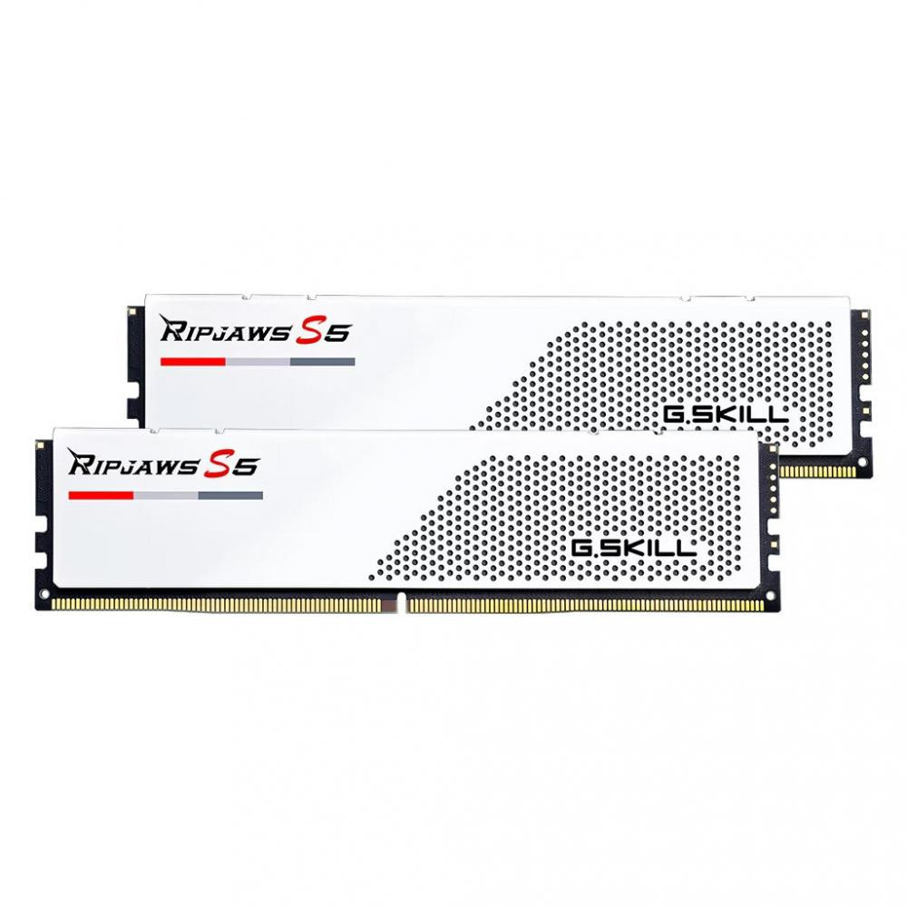 G.Skill 64 GB (2x32GB) DDR5 6000 MHz Ripjaws S5 (F5-6000J3040G32GX2-RS5W) - зображення 1