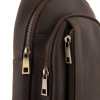 Newery Чоловіча сумка-слінг зі шкіри Crazy Horse  N9014KGC - зображення 3