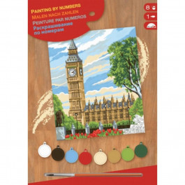 Sequin Art PAINTING BY NUMBERS JUNIOR Big Ben (SA1331)