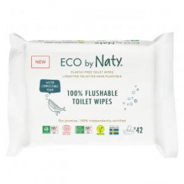 Eco by Naty Вологий туалетний папір органічний, 56шт (7330933177269)