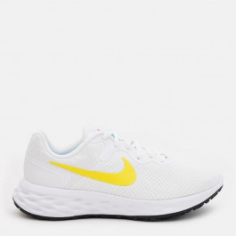 Nike Жіночі кросівки для бігу  Revolution 6 Nn DC3729-105 36.5 (6US) 23 см Білий/Жовтий (196604421393)