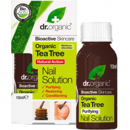 Dr.Organic Засіб для нігтів із чайним деревом Dr. Organic Bioactive Skincare Tea Tree Nail Solution 10 мл