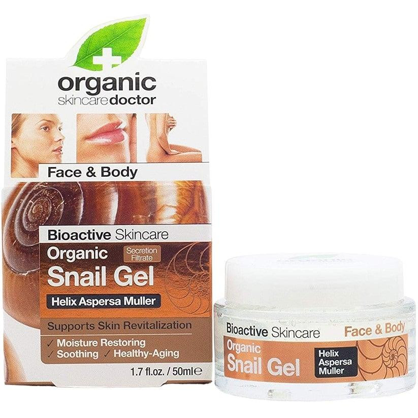 Dr.Organic Гель для обличчя та тіла з екстрактом секрету равлика Dr. Organic Bioactive Skincare Snail Gel 50 мл - зображення 1