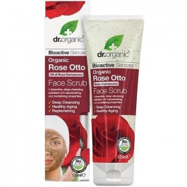 Dr.Organic Скраб для обличчя Троянда Отто Dr. Organic Bioactive Skincare Rose Otto Face Scrub 125 мл