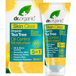 Dr.Organic Зволожуючий засіб для контролю жирності Dr. Organic Skin Clear 5 in 1 Oil Control Moisturiser 50 мл