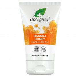 Dr.Organic Крем для рук та нігтів Мед манука Dr. Organic Bioactive Skincare Manuka Honey Hand & Nail Cream, 125